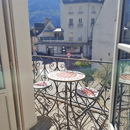 Luchon Holidays, Parking, Wifi, Balcon, Cave, T3 8 Personnes 아파트 Bagnères-de-Luchon